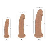 Fleshstixxx 9 Inch Silicone Dildo - Medium